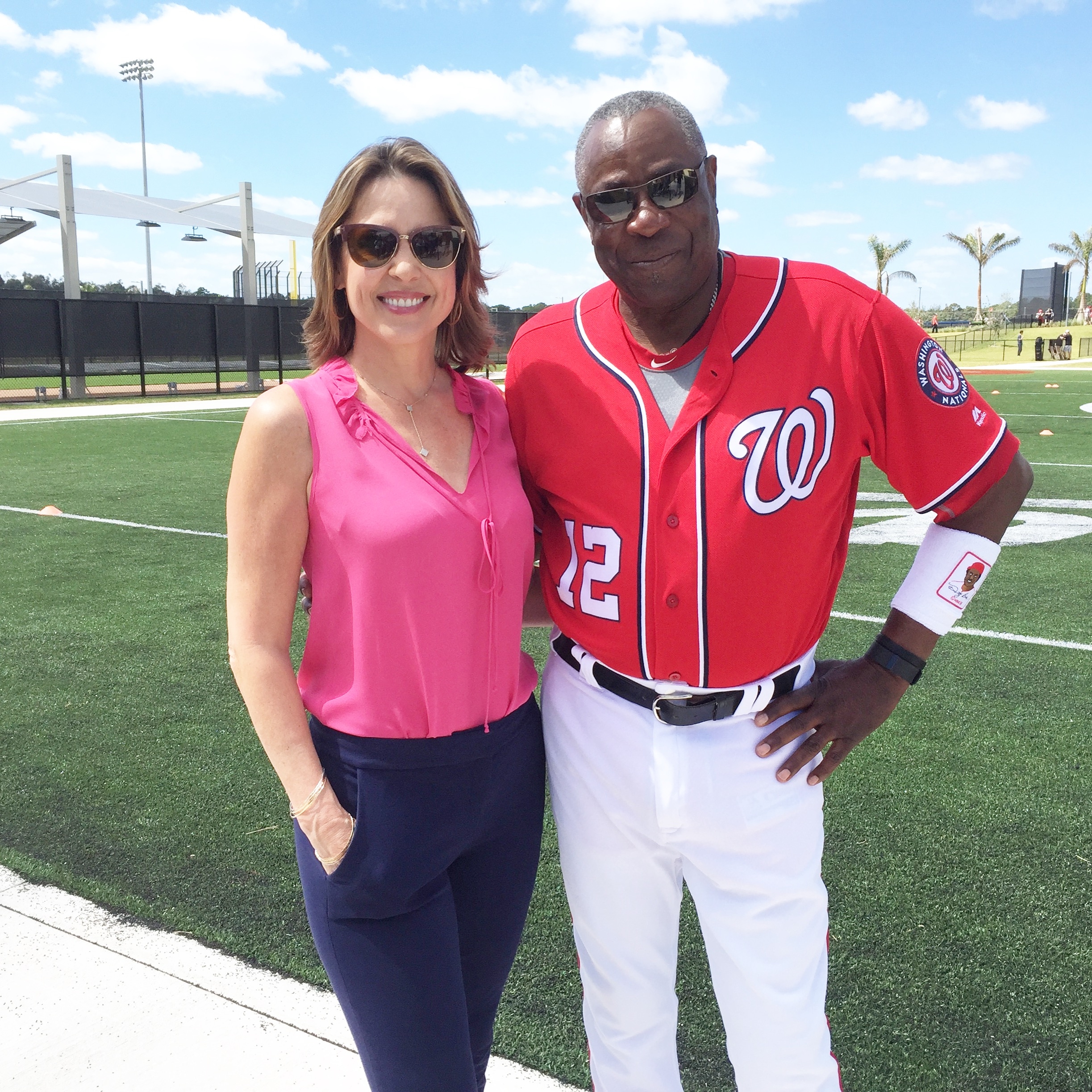 wife dusty baker family