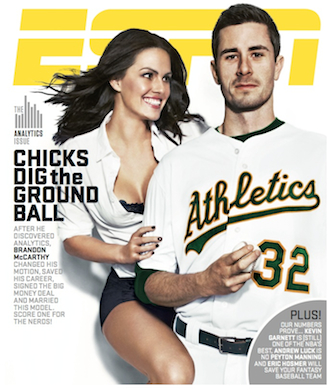 Photo of ESPN The Magazine: Analytics Issue features A’s star Brandon McCarthy