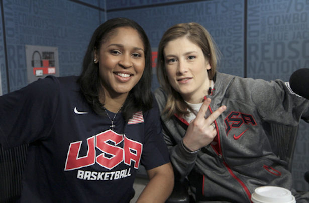 Photo of Olympians, WNBA stars Moore, Whalen barnstorm Bristol