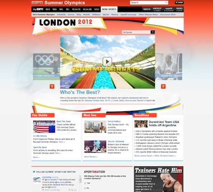 Photo of Inside ESPN Digital Media’s London Summer Olympics coverage