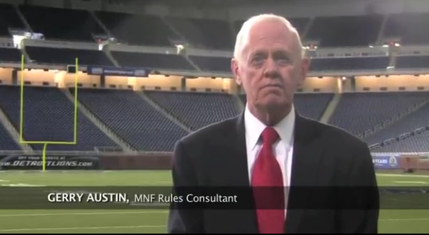Photo of Gerry Austin, ESPN’s MNF Rules Consultant, on what it’s like to make calls in three Super Bowls