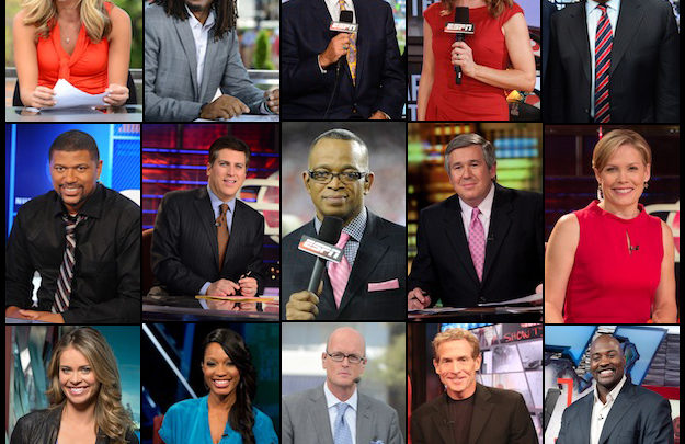 Photo of ESPN’s Talent Department shows the knack for spotting, training and keeping talent