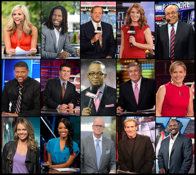 ESPN's Talent Department shows the knack for spotting, training and