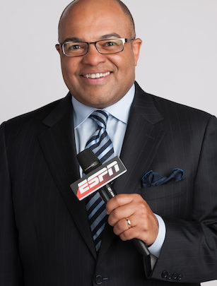 Photo of Mike Tirico has a (subway) ticket to ride, calling Sunday NBA games on ABC, ESPN, in NYC & Brooklyn