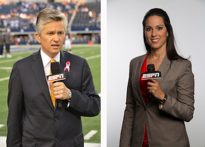 Photo of ESPN reporters to cover both sidelines of Mexico-U.S. World Cup qualifier