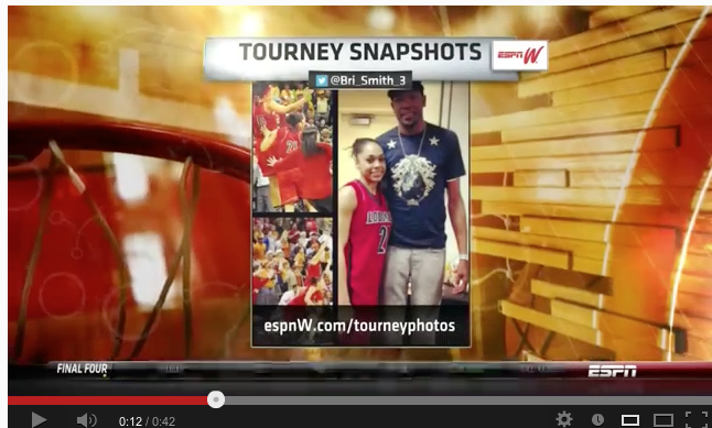 Photo of Fan-driven ‘Tourney Snapshots’ an example of espnW’s assist to ESPN’s women’s basketball coverage