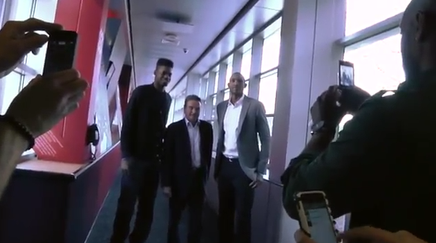 Photo of Former Kentucky basketball star Nerlens Noel visits ESPN campus before NBA Draft Lottery