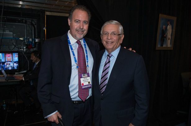 Photo of For 11 years, ESPN’s Bruce Bernstein has been link between TV production and Commissioner David Stern during the NBA Draft