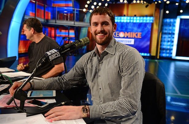 Photo of Kevin Love reviews his guest role on Mike & Mike; Wednesday, former coach Doug Collins steps to the mic