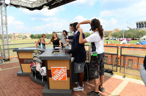 Photo of ESPN Images goes behind the scenes with College GameDay’s coverage of Alabama-Texas A&M