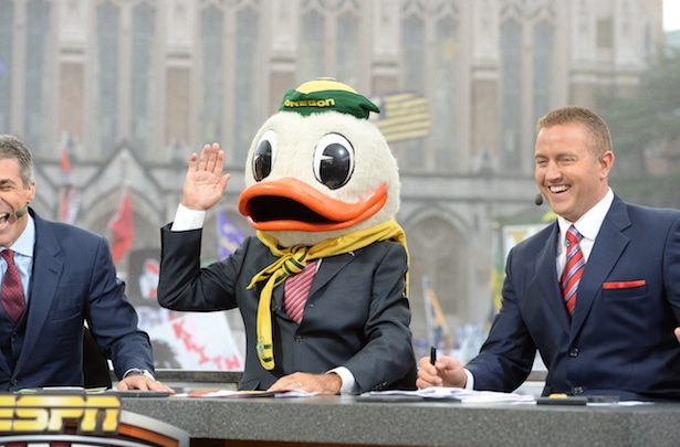 Photo of ESPN Images goes behind the scenes with College GameDay’s coverage of Oregon-Washington