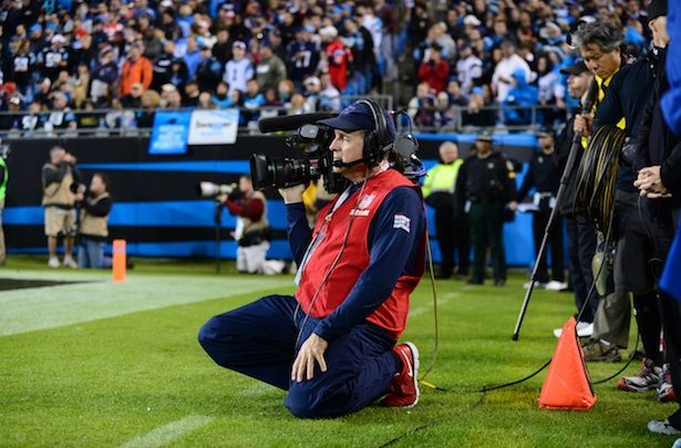 Photo of Behind the scenes at Monday Night Football – Patriots vs. Panthers
