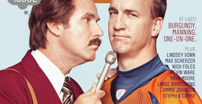 Photo of How Ron Burgundy landed his big Peyton Manning interview for ESPN The Magazine