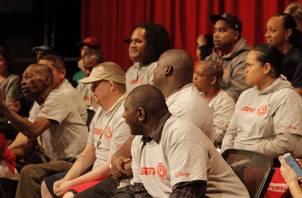Photo of Southern California Special Olympics team visits SportsNation