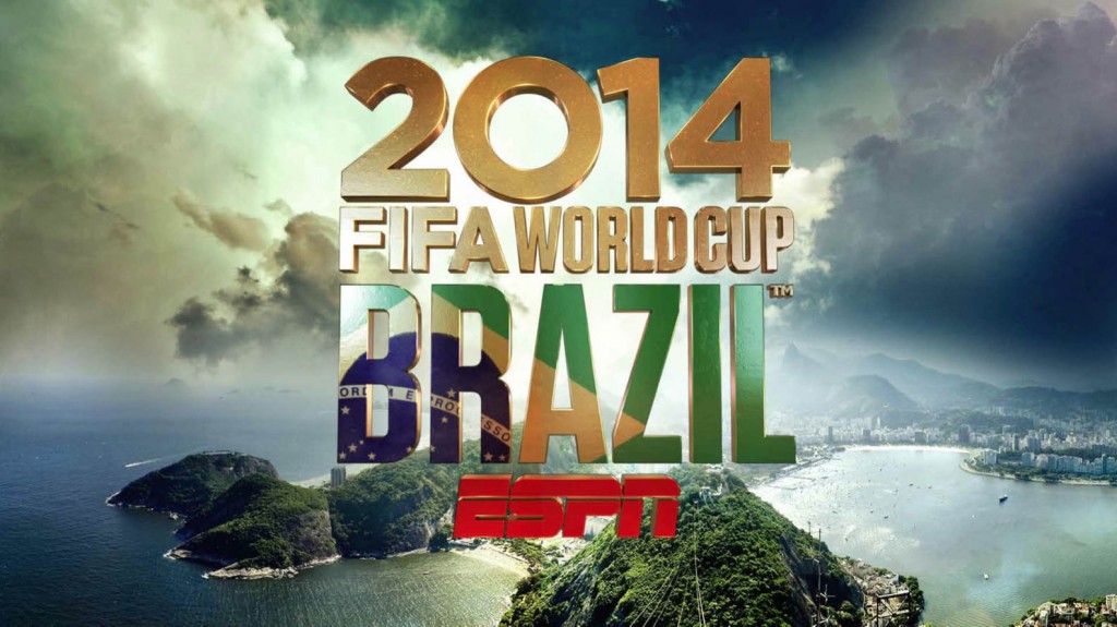 ESPN's 2014 FIFA World Cup television schedule revealed ESPN Front Row