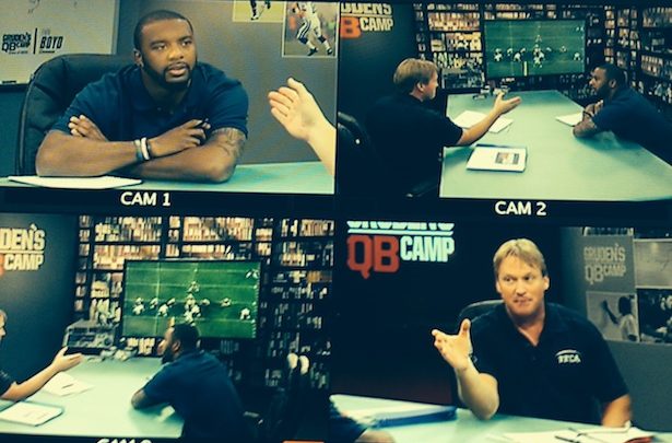 Photo of Go behind the scenes at Gruden’s QB Camp with major NFL Draft prospects