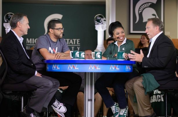 Photo of Michigan State hosts alumna Jemele Hill, Michael Smith and NNL