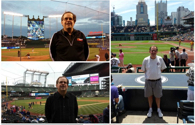 Photo of ESPN’s NASCAR event news editor completes “the cycle” of visits to MLB ballparks