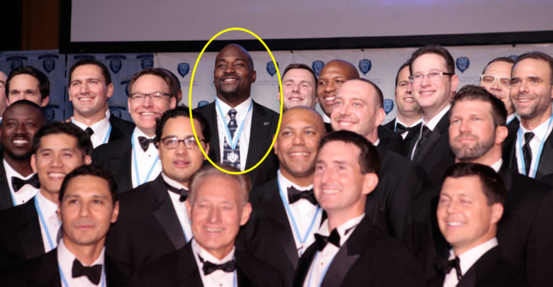 Photo of Marcellus Wiley’s ’96 Lions inducted into Columbia University Athletics HOF