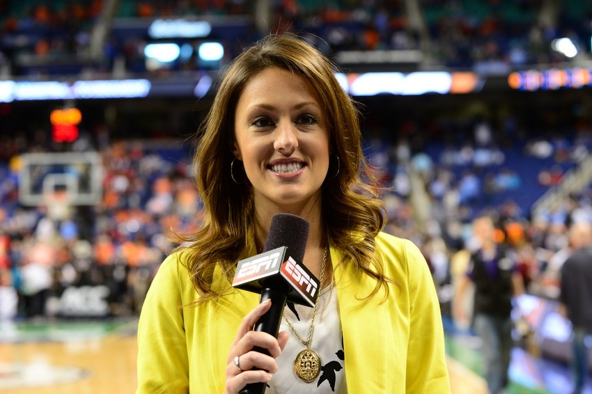 While reporting from various sports venues, ESPN’s Allison Williams will be...
