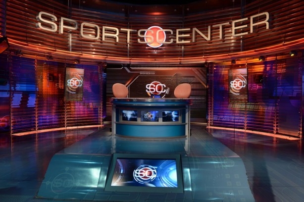 A fan now owns an important part of SportsCenter's past.  (Joe Faraoni/ESPN Images)