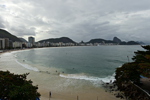 Copacabana beach in Rio de Janeiro during the 2014 FIFA World Cup. (Phil Ellsworth/ESPN Images)