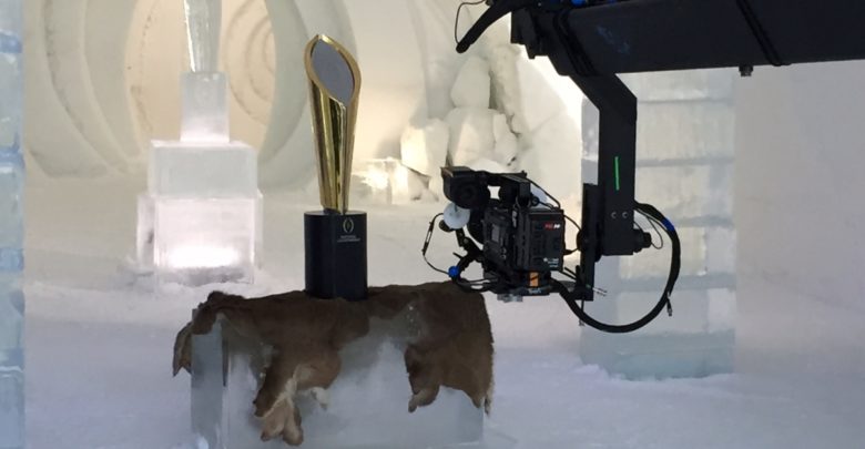 Photo of CFP trophy feature put on ice