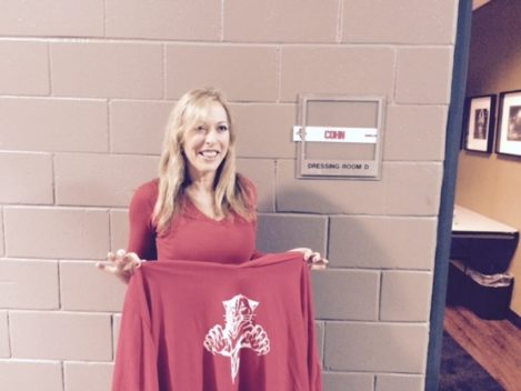 Linda Cohn Florida Panthers Tryout