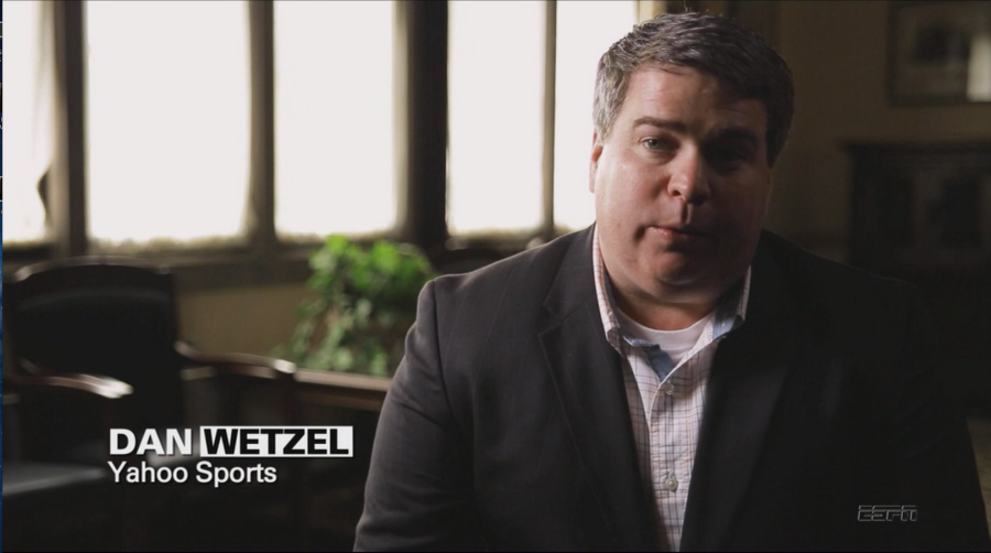 Yahoo Sports columnist Dan Wetzel appears in "Sole Man."