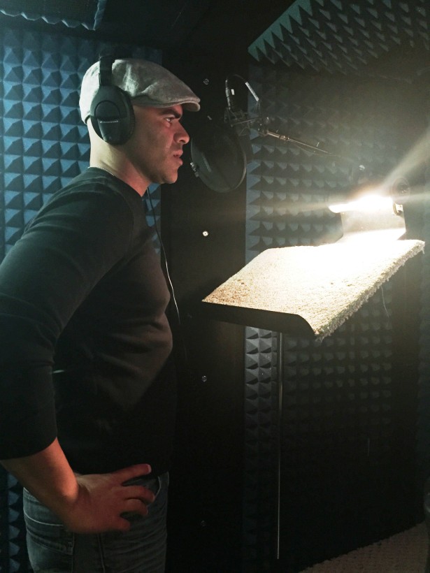 Chris Jackson, an actor in Broadway's acclaimed play "Hamilton," is the voice behind ESPN Marketing's "It's Time To Believe" campaign focused on the network's NBA Playoffs coverage. (Ana Livia Coelho/ESPN)