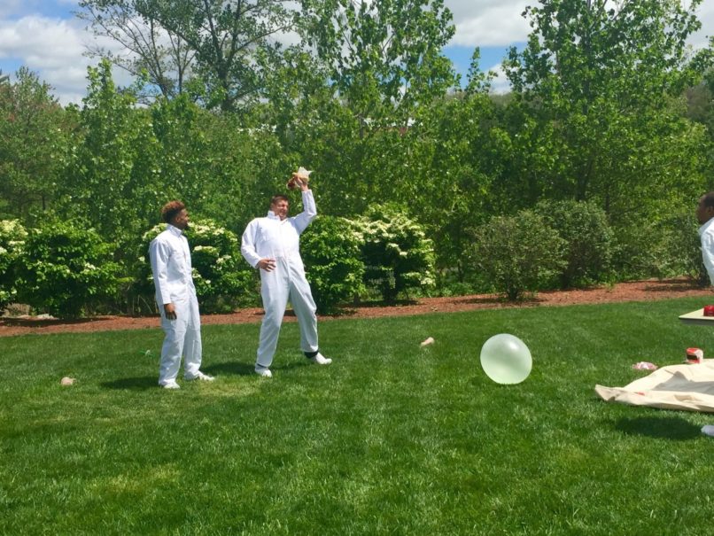 Gronk & OBJ have a jam-packed day