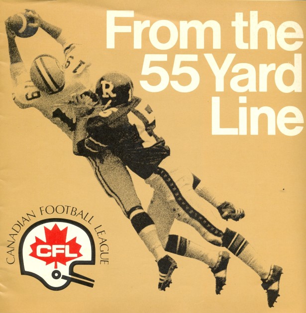 A Canadian Football League pamphlet explaining the rules of the league distributed by ESPN in 1981. 