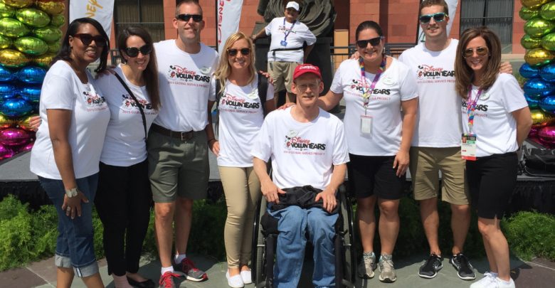 Photo of ESPN employees among 30 Disney VoluntEARS at 2015 Special Olympics