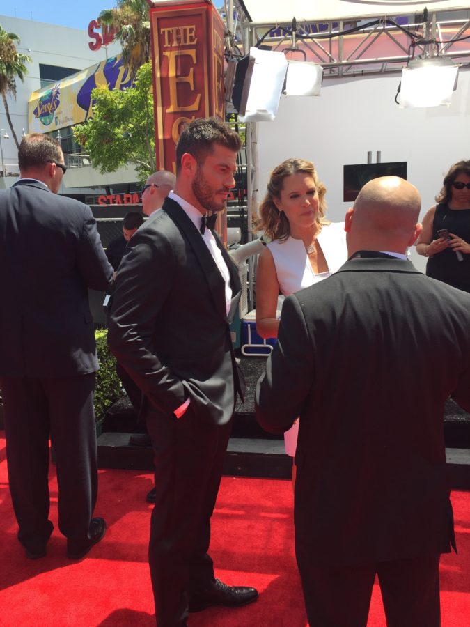 ESPN's Jesse Palmer is ready to work the red carpet as co-host of The 2015 ESPYS Countdown Show presented by Capital One tonight in Los Angeles. (Keri Potts/ESPN)