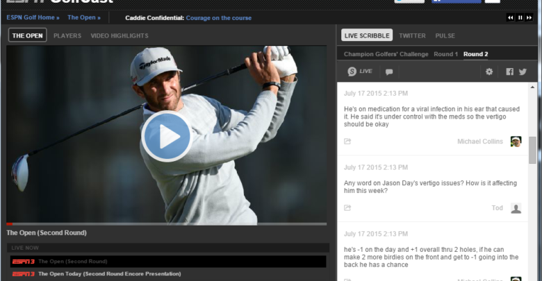 Photo of ESPN.com GolfCast lets fans keep up when they can’t watch