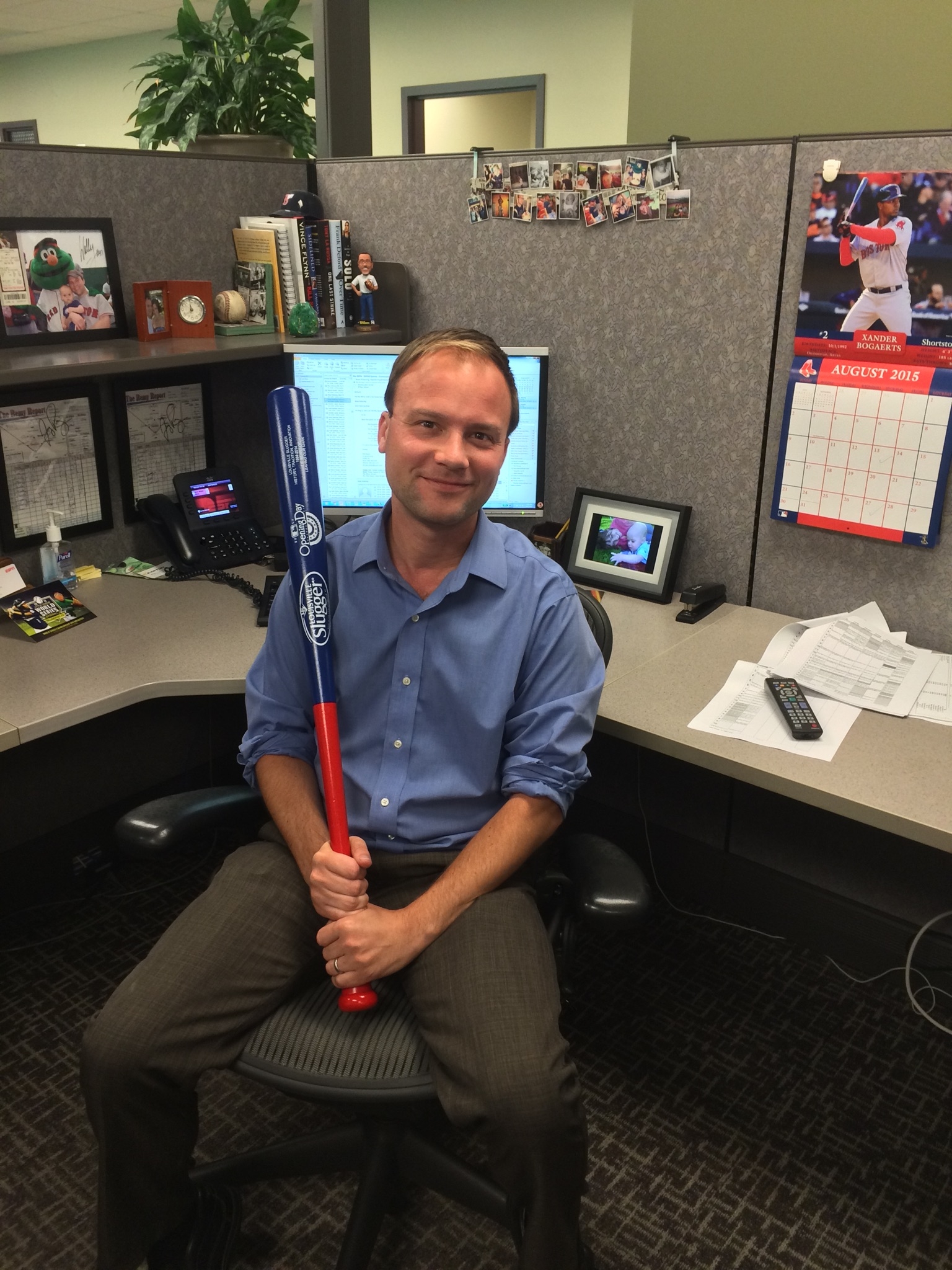 Rick Mace, associate manager of MLB programming. (Ben Cafardo/ESPN)