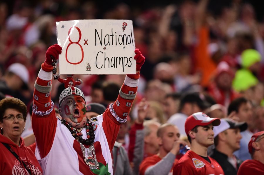 One of the "reverse mirror" games will feature Northern Illinois versus Ohio State. (Allen Kee/ESPN Images)