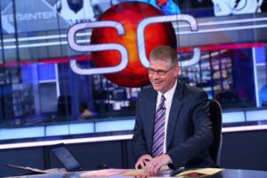 John Anderson reports from on the SportsCenterset. (Allen Kee/ESPN Images)