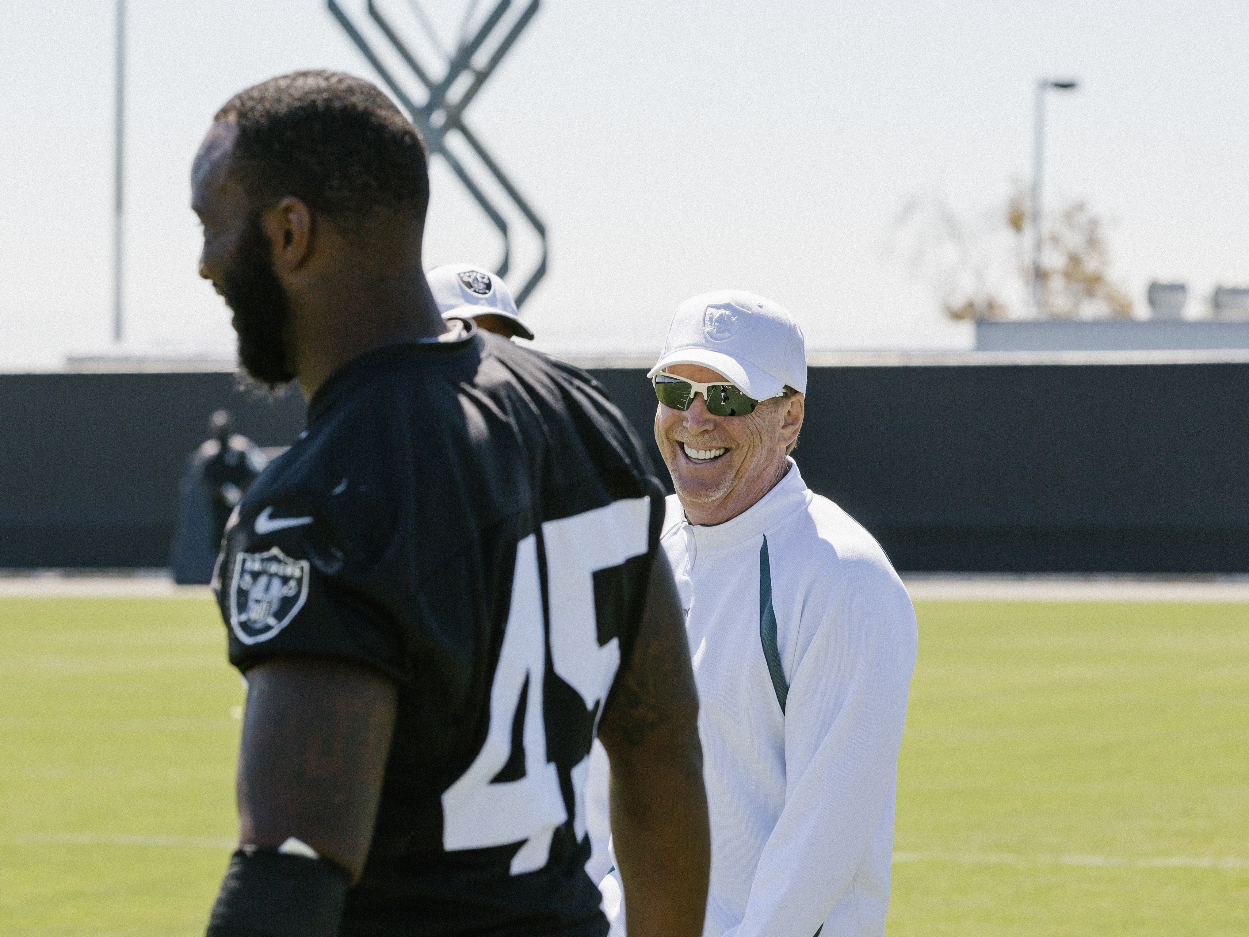 Raiders owner Mark Davis. (Nathaniel Wood/ESPN)