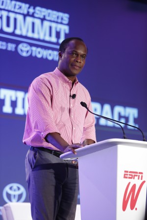 Rob King during the 2015 The espnW: Women + Sports Summit. (Eddie Perlas/ESPN Images)