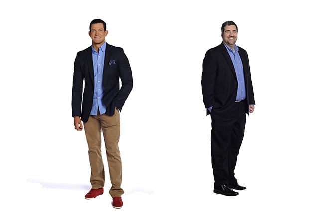 The Rothenberg and Weatherford Show's Steve Weatherford (l) and Dave Rothenberg.
(Donna Svennevik/ESPN Images)