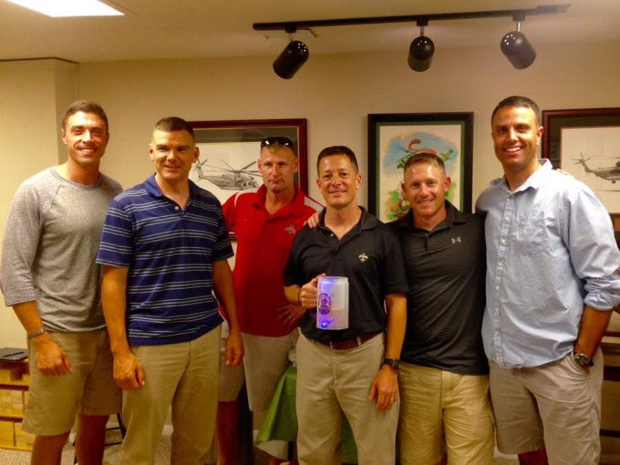 From left to right: (L-R) Red Lions League members Mike Jones, Mark Revor, Lee Clare, Jonathan Morel, Anthony Fiacco and Jeremy Deveau (Photo courtesy of Mike Jones)