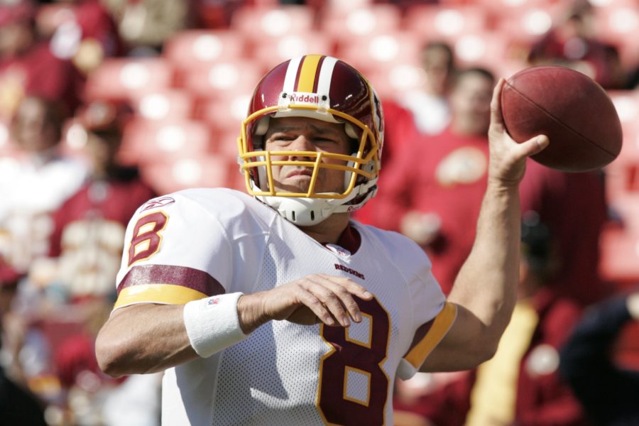 Mark Brunell during his career as the Redskins QB (Washington Redskins)