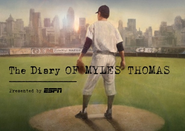 "The Diary of Myles Thomas" aims "to explore what it was like to live in the 1920s" through the eyes of an athlete, author Douglas Alden says. (Illustration by Robert Hunt)