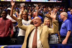 ESPN college basketball analyst Dick Vitale is among  Rece Davis' favorite Naismith Basketball Hall Of Fame inductees. (Phil Ellsworth/ESPN Images)