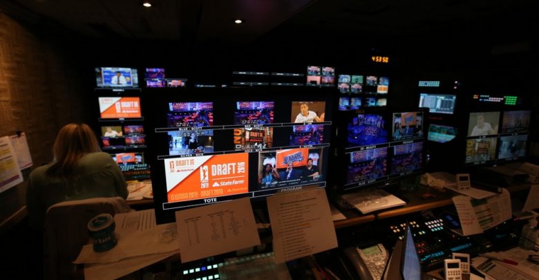 Photo of ESPN at the 2016 WNBA Draft