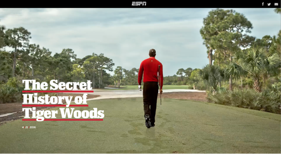 The death of his father set a battle raging inside the man who was once the world's greatest golfer, Tiger Woods. It'sa story Wright Thompson tells in a piece for ESPN The Magazine and ESPN.com.