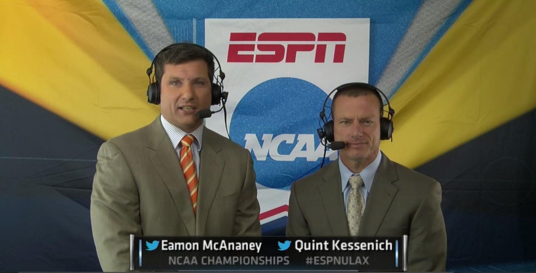 ESPN s McAnaney Ready For His Fifth Call Of NCAALAX Men s Championship