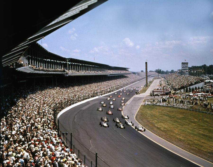 ABC broadcast its first Indy 500 in 1965. (Indianapolis Motor Speedway)