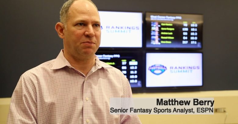 matthew berry fantasy rankings by position